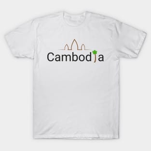 Cambodia កម្ពុជា T-Shirt